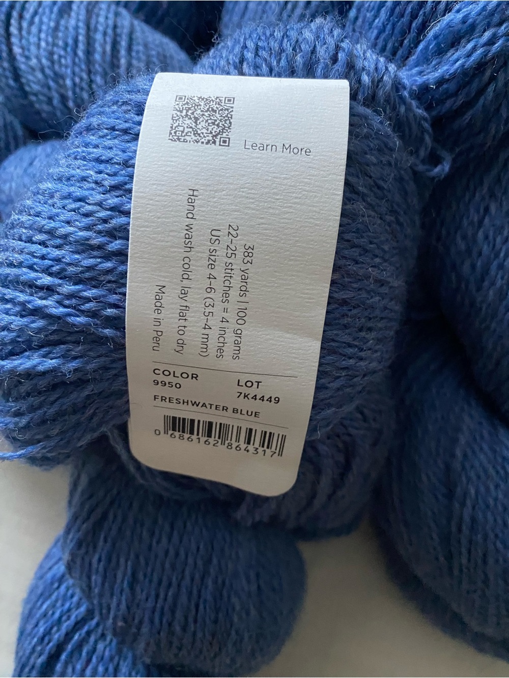 NWT Purl Soho Good Wool Freshwater Blue - Picture 3 of 3